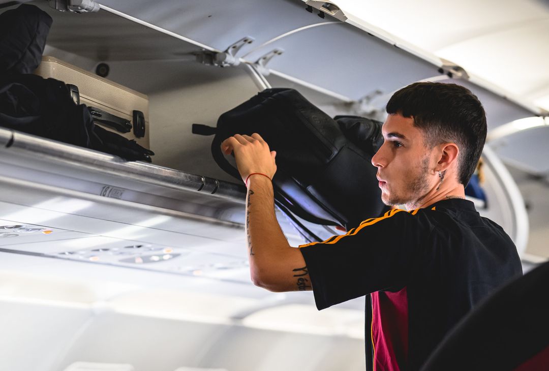 Rangers-Roma, il viaggio dei giallorossi verso Glasgow – FOTO GALLERY - immagine 15