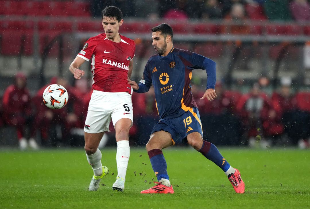 Az Alkmaar-Roma 1-0 – FOTO GALLERY - immagine 19