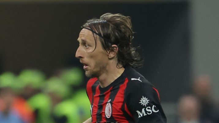 Luka Modric centrocampista AC Milan