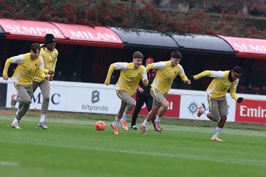 Oggi a Milanello (Photo by Claudio Villa/AC Milan via Getty Images) Oggi a Milanello, Pulisic e Jashari: tutte le foto