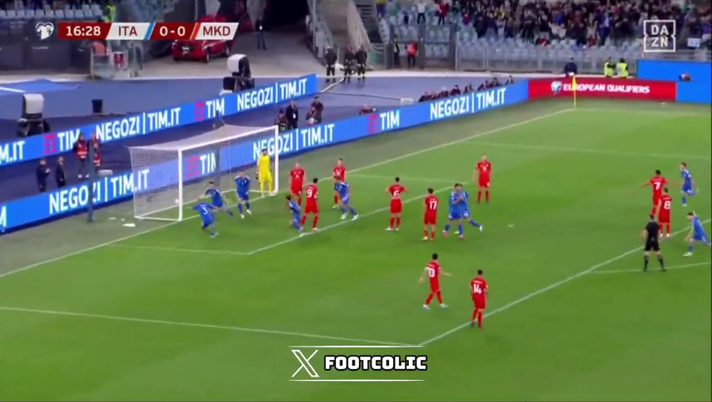 VIDEO Italia-Macedonia 1-0, la sblocca Darmian su splendido assist di Raspadori! - immagine 1