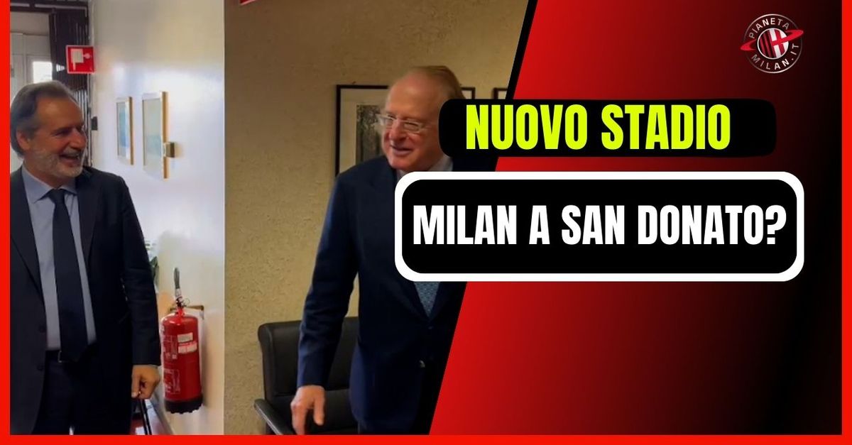 Milan, nuovo stadio a San Donato? Il Sindaco Squeri ringrazia Scaroni e precisa una cosa