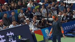 VIDEO/ Rublev contro i fotografi: “Perché vi muovete!?”