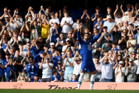 Ruben Loftus Cheek, centrocampista del Milan, ai tempi del Chelsea