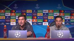 Milan-Bruges, le parole di Fonseca su Theo Hernández e Rafa Leao | VIDEO