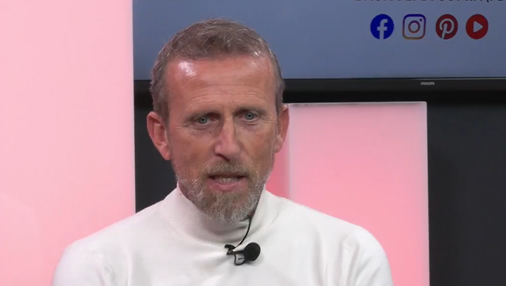 Carmine Parlato durante la nostra trasmissione 'Centrocampo' Carmine Parlato Padova