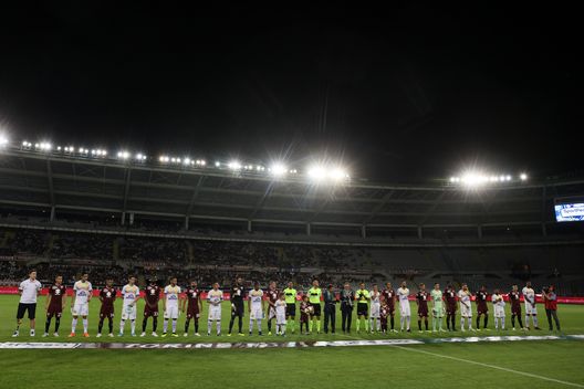 Sport Calcio Amichevole Torino-Chapecoense
Nella foto:la squadre in campo