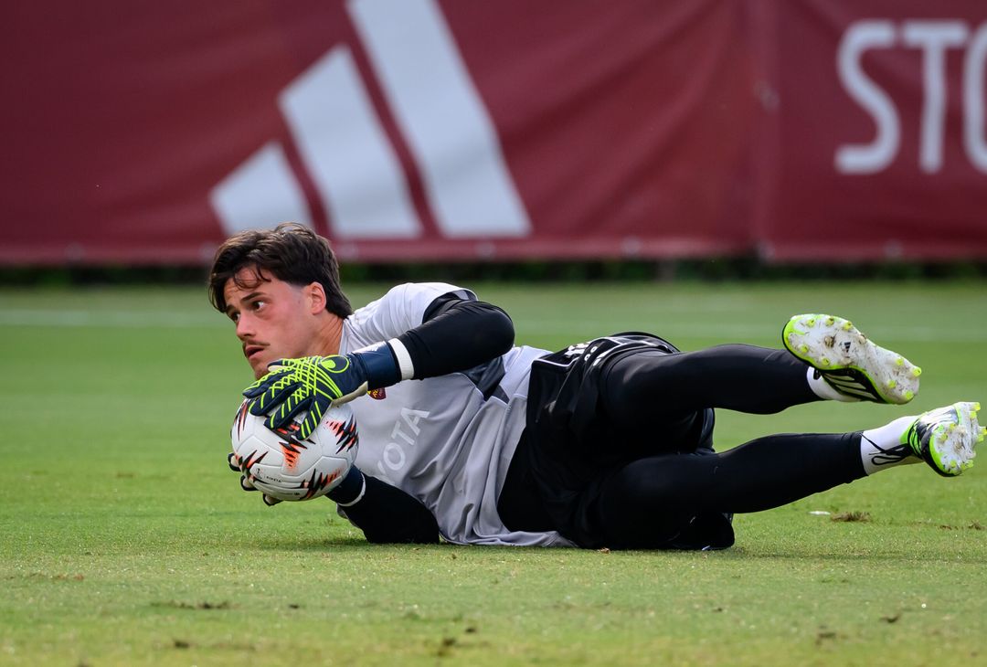 Trigoria, la rifinitura alla vigilia di Roma-Lille – FOTO GALLERY - immagine 2