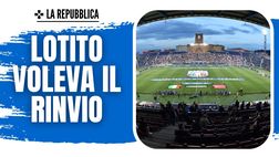 Bologna-Milan, Lotito (alleato di De Laurentiis) ha spinto per il rinvio