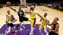 Nba, il derby di Los Angeles va ai Lakers: i numeri del successo coi Clippers