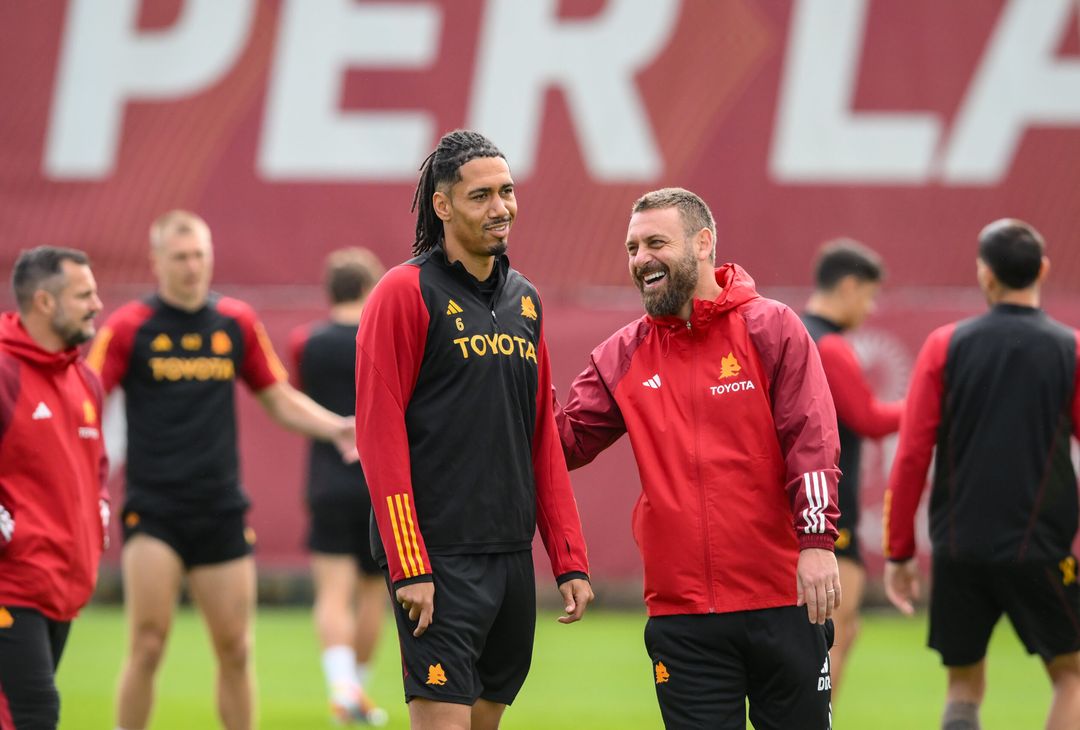 Trigoria, l’allenamento in vista del Bologna: manca Lukaku – FOTOGALLERY - immagine 6