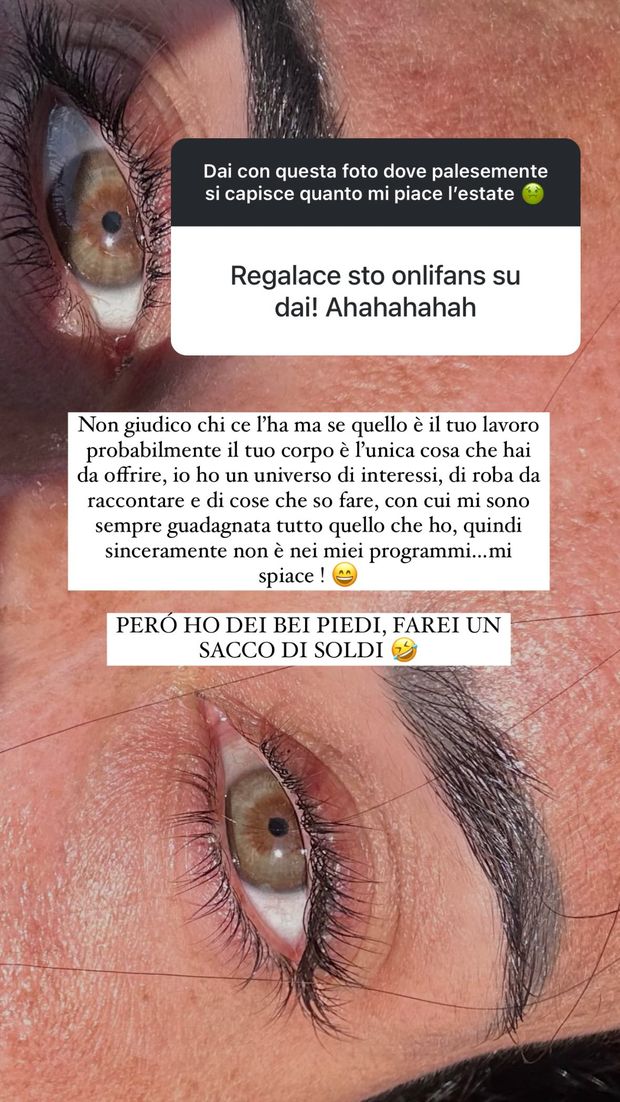 Valentina Vignali: “Onlyfans? Non è nei miei programmi. Se quello è il tuo unico lavoro…”- immagine 3