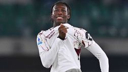 Njie, che paragone di Simeone: “Lui è molto forte nell’uno contro uno, è il nostro Leao”