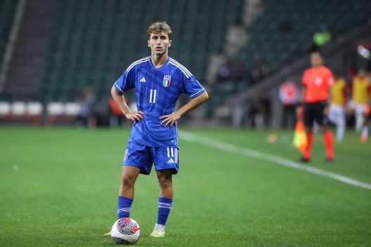 KOCAELI, TURKEY - SEPTEMBER 12: Tommaso Baldanzi of Italy looks on during UEFA European Under-21 Championship Qualifier match between Turkey and Italy at Kocaeli Stadium on September 12, 2023 in Kocaeli, Turkey. (Photo by Ahmad Mora/Getty Images) Under 21 Italia-Slovacchia