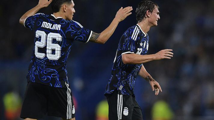 Nico Paz: “Felice del mio primo gol con l’Argentina, ho una dedica. Per il Mondiale…” - immagine 1