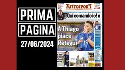 Prima pagina Tuttosport: “Napoli, da Conte frecciata a Ibrahimovic”