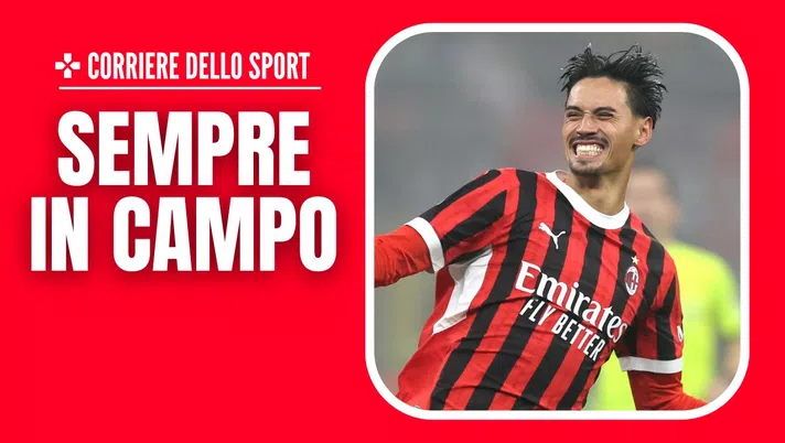 Milan-Sassuolo Coppa Italia 2024-2025 Reijnders