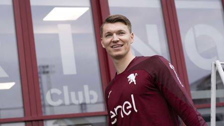 TURIN, ITALY - JANUARY 20: Perr Schuurs of Torino FC during the Torino FC Training Session at Stadio Filadelfia on January 20, 2026 in Turin, Italy. (Photo by Stefano Guidi - Torino FC/Torino FC 1906 via Getty Images) Schuurs