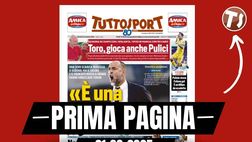Prima pagina Tuttosport: Pulisic show, gol di Fofana. Milan da Scudetto