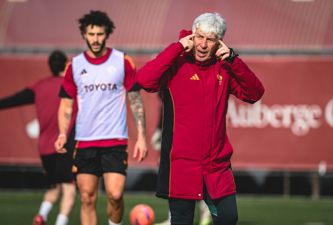 Trigoria, l’allenamento a -2 giorni dal Torino: ecco anche Malen – FOTO GALLERY - immagine 44