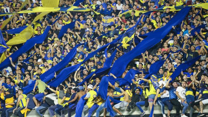 I tifosi del Boca alla Bombonera (Foto di Agustin Marcarian/Getty Images) I tifosi del Boca alla Bombonera