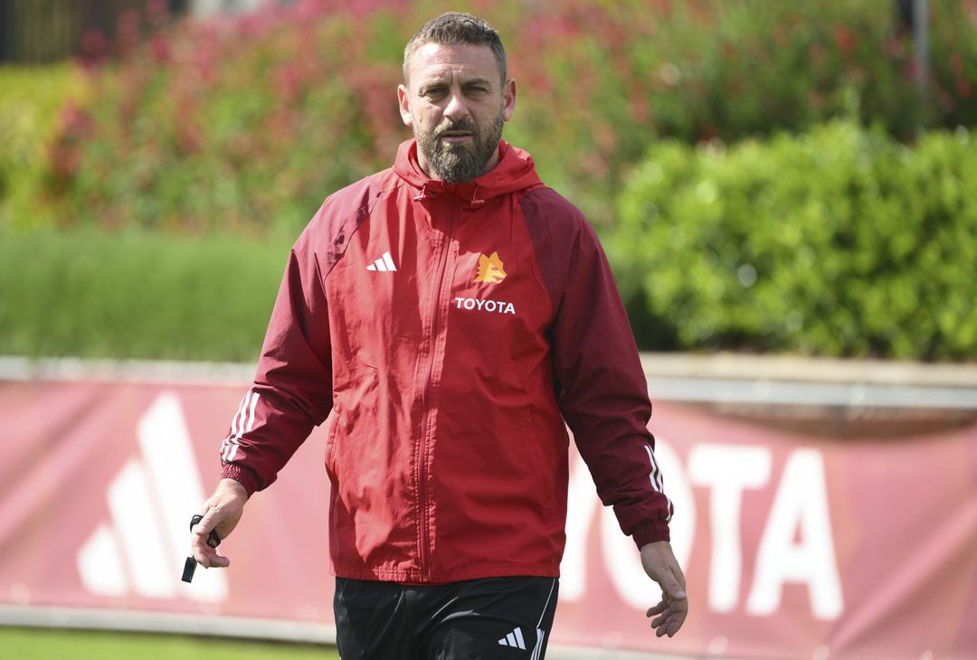 Trigoria, Mancini torna ad allenarsi in gruppo. Ancora ko Lukaku – FOTOGALLERY - immagine 11