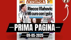 Prima pagina Tuttosport: Milan-Bologna, due volte in cinque giorni