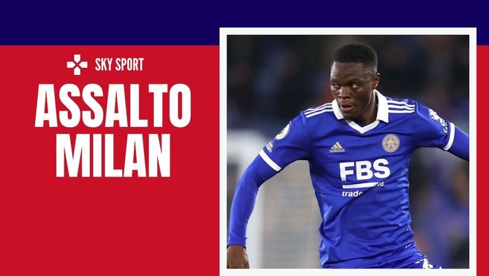 Patson Daka Leicester City Calciomercato AC Milan