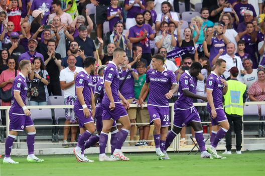 GERMOGLI PH: 27 AGOSTO 2023 FIRENZE STADIO ARTEMIO FRANCHI SERIE A FIORENTINA VS LECCE NELLA FOTO ESULTANZA GONZALEZ GOL Il Corriere dello Sport: “I viola sorprendono sempre. Anche in negativo”- immagine 2