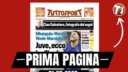 Prima pagina Tuttosport: “Juve, da Mbangula e Weah i soldi per Sancho”