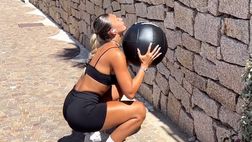 VIDEO / Chiara Frattesi non si ferma neanche in vacanza: l’allenamento sotto il sole