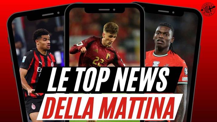 Milan, infortunio Saelemaekers: una speranza. Leao dentro o fuori? Jashari novità Allegri sceglie ...