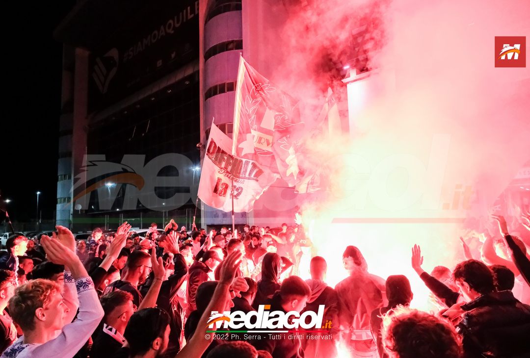 FOTO PALERMO, cori e fumogeni al Barbera: festa per i 122 anni del club (LA GALLERY) - immagine 42