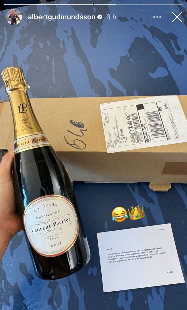 Gudmundsson, che storia: ha pubblicato questo regalo speciale da un fantallenatore- immagine 2