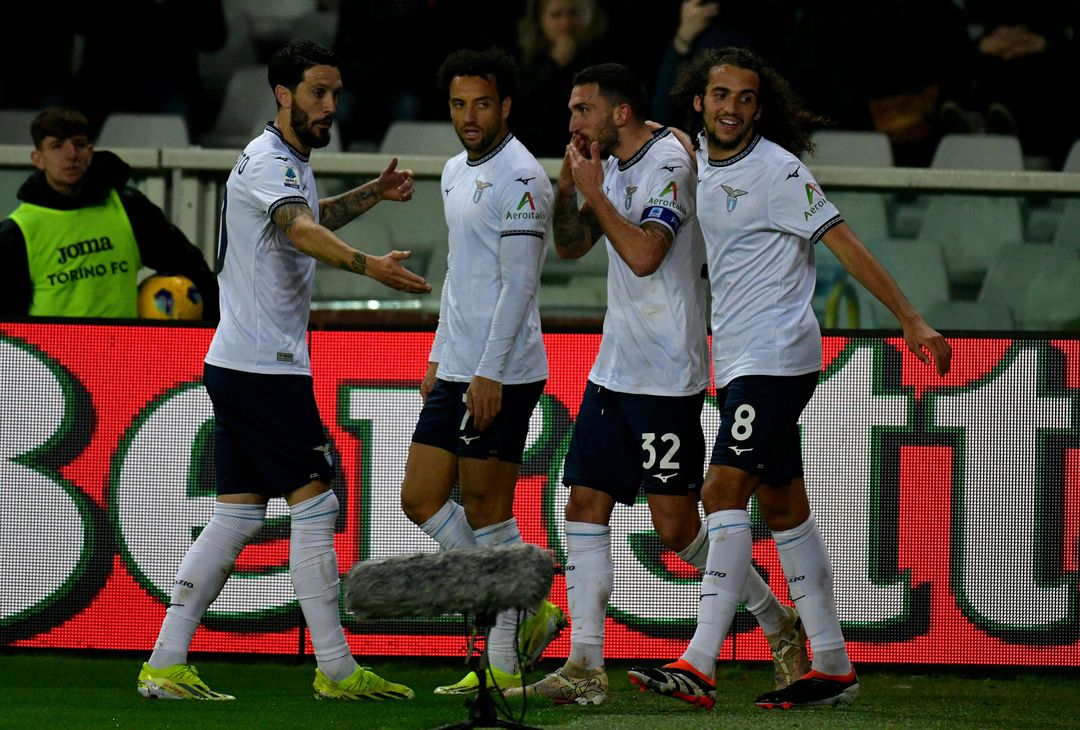 Luis Alberto, Felipe Anderson, Cataldi e Guendouzi