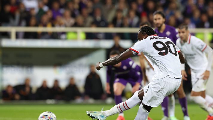 Rigore Tammy Abraham Fiorentina Milan