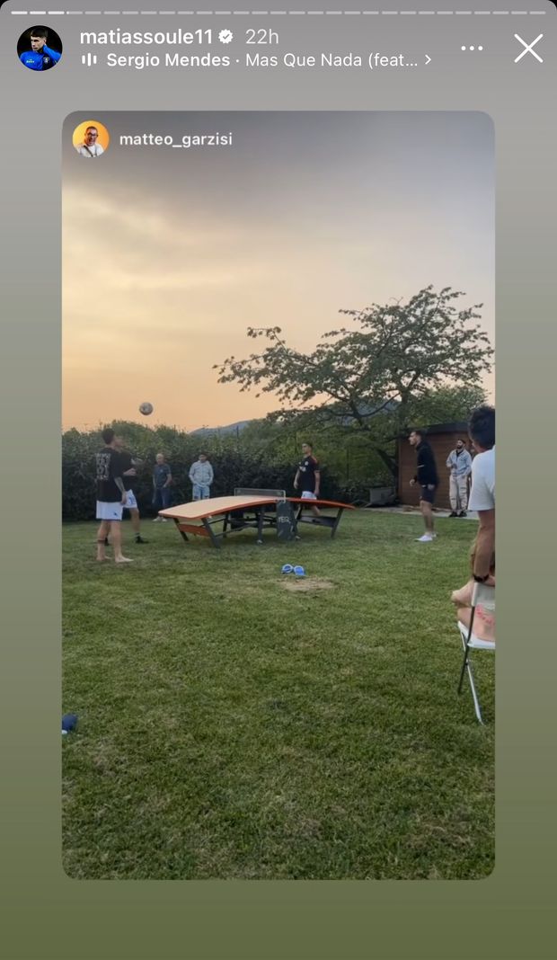 Frosinone, grande festa per compleanno Soulé: presenti anche Dybala e Paredes- immagine 5