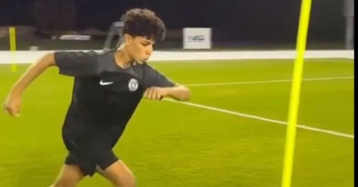 VIDEO / Cristiano Junior come papà: che gol su punizione!