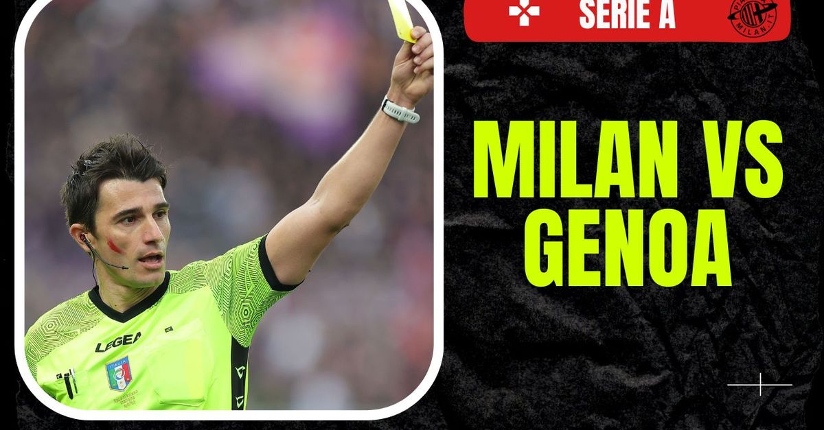Milan Genoa, arbitrerà Prontera: solo due precedenti col Diavolo