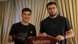Shomurodov e il regalo giallorosso per il campione olimpico Bahodir Jalolov