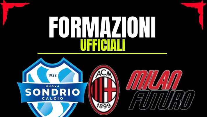 Sondrio-Milan Futuro formazioni ufficiali 09-11-2025