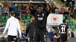 Besiktas, Abraham è tornato: tripletta in 29 minuti al St. Patricks in Conference