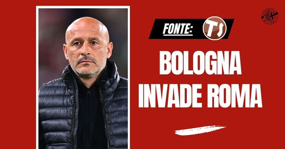 Milan Bologna: esodo rossoblù a Roma, trentamila cuori per la storia Milan Bologna: esodo rossoblù a Roma, trentamila cuori per la storia