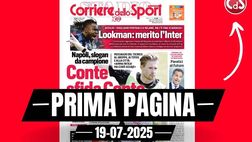 Prima pagina Corriere dello Sport: “Milan, missione Pubill”