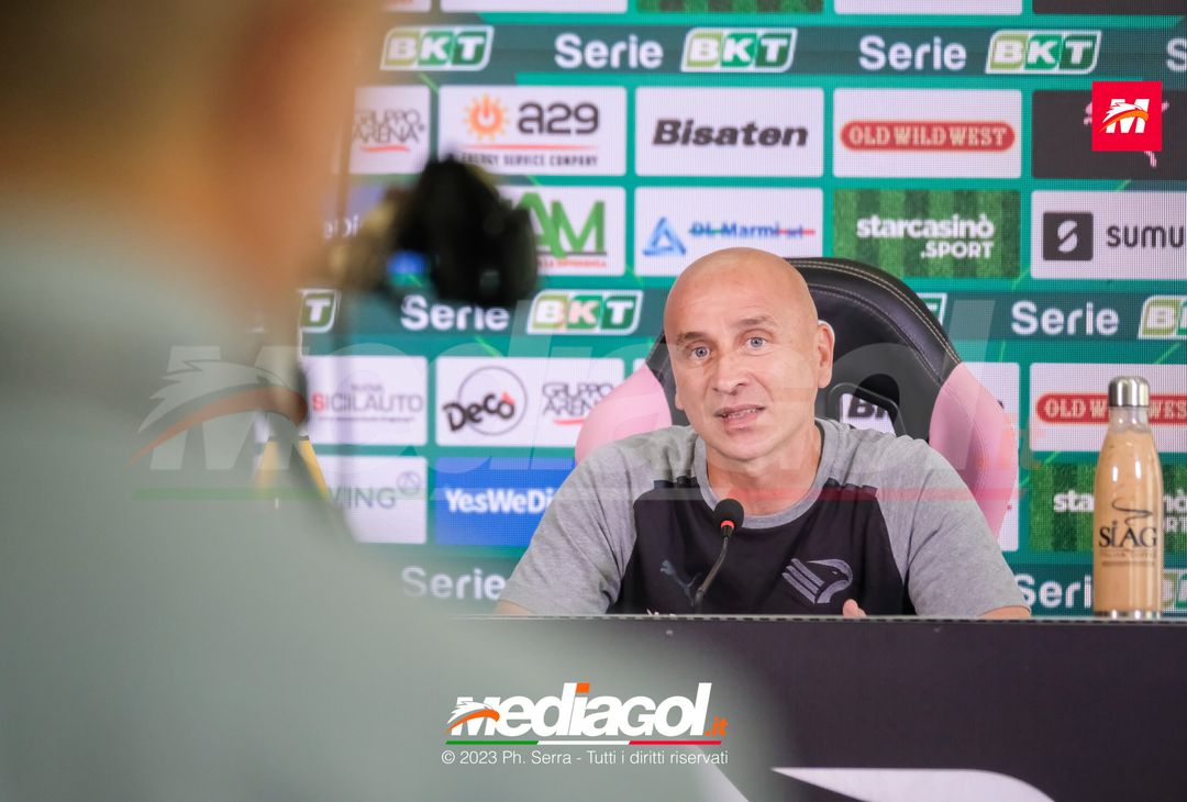 FOTO PALERMO, verso la Sampdoria: mister Corini in conferenza stampa (GALLERY) - immagine 15