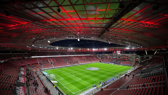 La BayArena. (Foto di Pau Barrena/Getty Images) Bayer Leverkusen Colonia pronostico