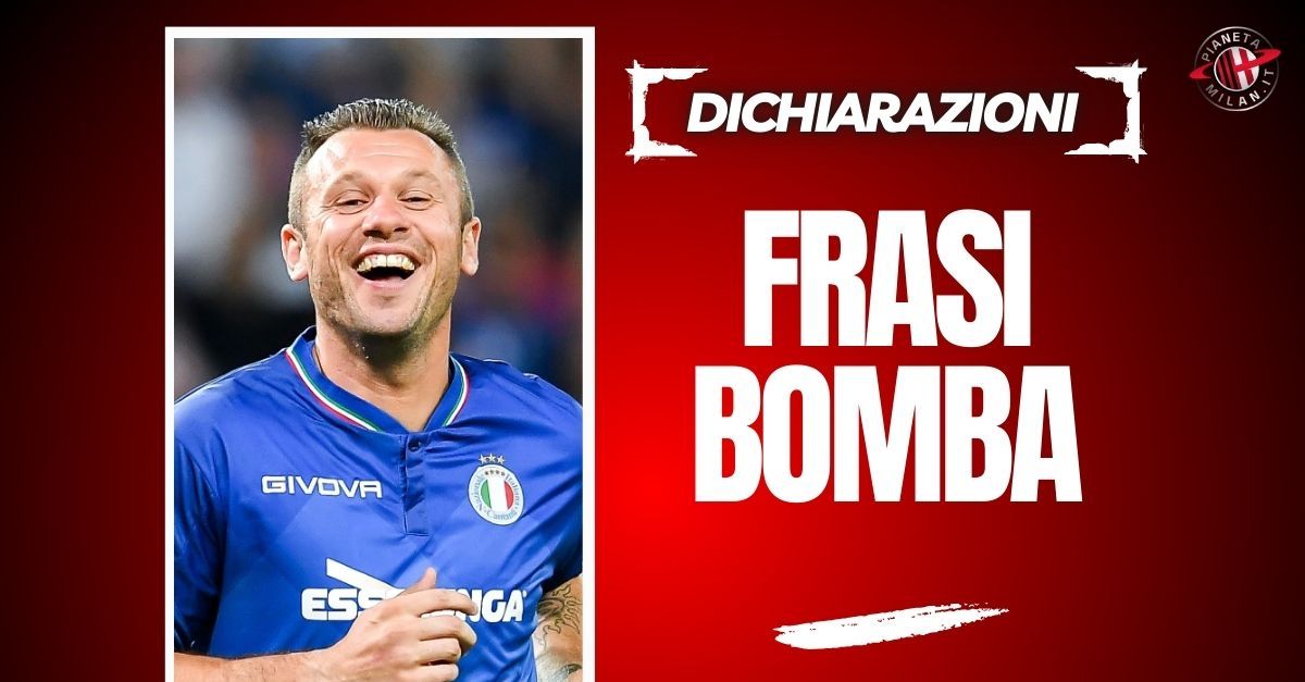 Cassano: “I Furlani e i Cardinale fuori dai co***oni. Il Milan è una cosa seria” Cassano: “I Furlani e i Cardinale fuori dai co***oni. Il Milan è una cosa seria”
