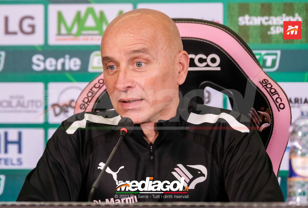FOTO PALERMO, verso il Como: la conferenza stampa di mister Corini (GALLERY) - immagine 3