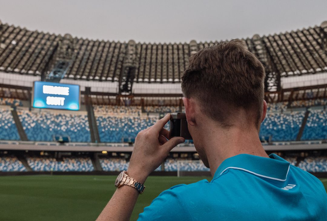 GALLERY Le prime foto di McTominay con la maglia del Napoli: set speciale per lui - immagine 15