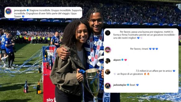 Cajuste travolto dall’affetto dei tifosi dell’Ipswich: i messaggi da brividi FOTO- immagine 2